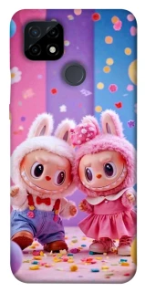 Чехол на Realme C21 Labubu twins ver.3 фото 1 из 1