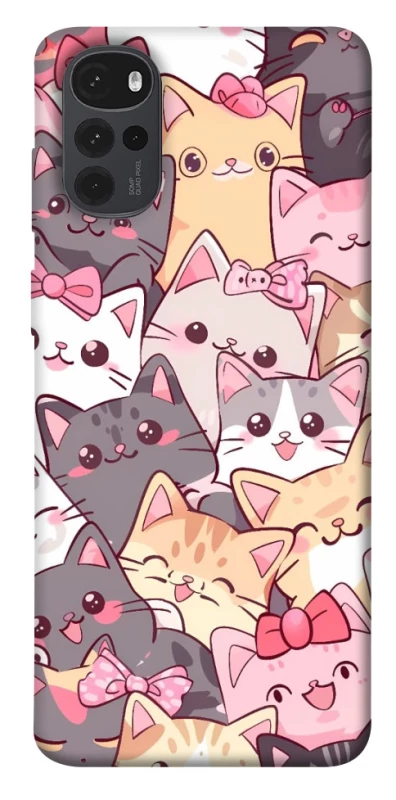 Чохол на Motorola Moto G22 Cute Cat фото 1 з 1