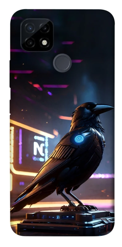 Чехол на Realme C21Y Cyber Raven фото 1 из 1