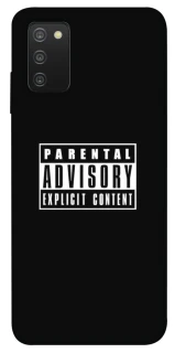 Чохол на Samsung Galaxy A03s Parental Advisory Label фото 1 Чохол на Samsung Galaxy A03s Parental Advisory Label фото 1 з 1