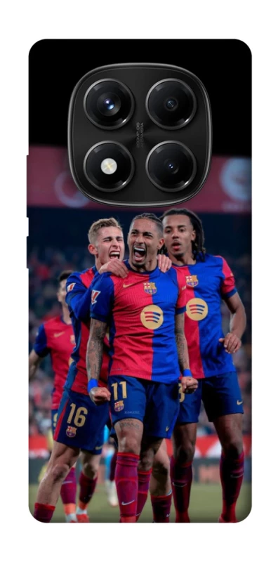Чохол на Xiaomi Redmi Note 14 Pro 4G FC Barcelona team фото 1 з 1