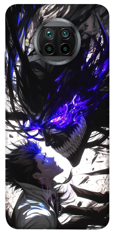 Чохол на Xiaomi Mi 10T Lite / Redmi Note 9 Pro 5G Black soul anime фото 1 з 1