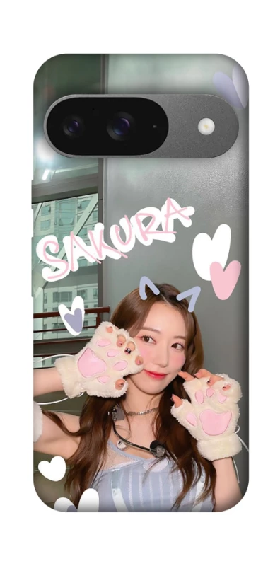 Чехол на Google Pixel 10 Sakura - LE SSERAFIM фото 1 из 1