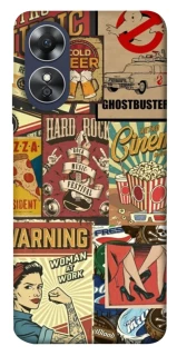 Чохол на Oppo A17 Retro collage ver.2 фото 1 з 1