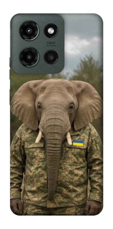 Чохол на Motorola Moto G Power (2025) Слон захисник фото 1 з 1