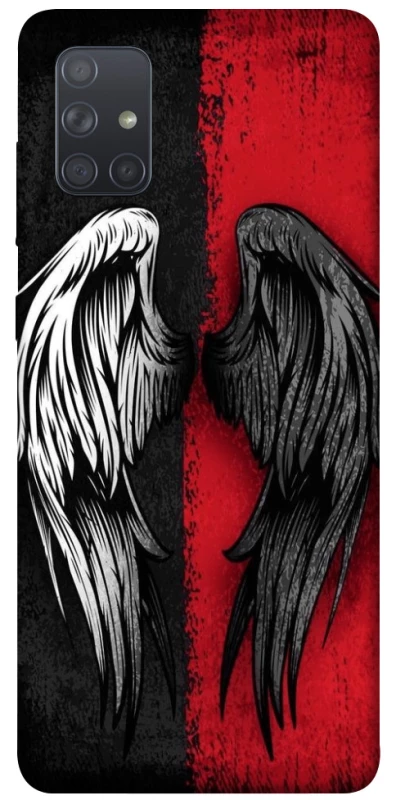 Чехол на Samsung Galaxy A71 Angel and Devil фото 1 из 1
