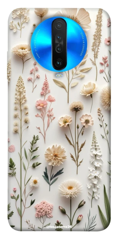 Чохол на Xiaomi Redmi K30 Floral design ver.1 фото 1 з 1