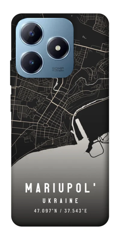 Чехол на Realme C63 Mariupol map фото 1 из 1