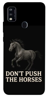 Чехол на ZTE Blade A51 Don't push the horses фото 1 из 1
