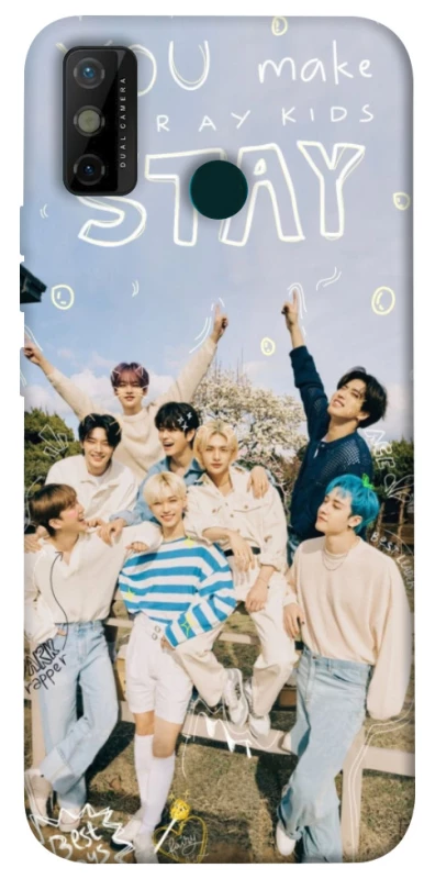 Чохол на TECNO Spark 6 Go Stray Kids One Team фото 1 з 1