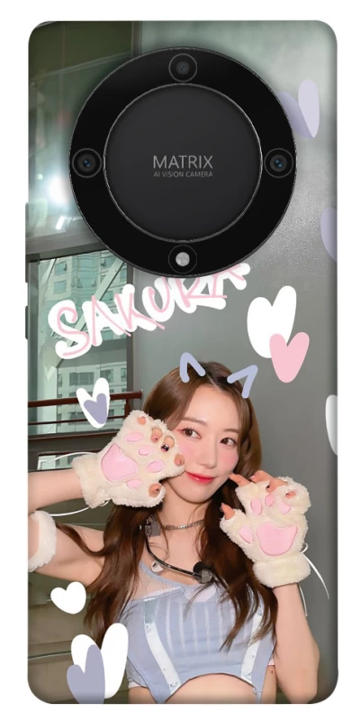 Чехол на Huawei Magic5 Lite Sakura - LE SSERAFIM фото 1 из 1