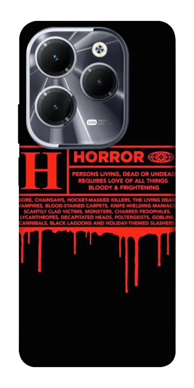 Чохол на Infinix Hot 40 Horror Halloween фото 1 з 1
