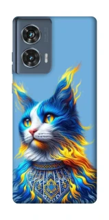 Чохол на Motorola Edge 50 Кіт патріот фото 1 з 1