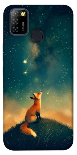 Чехол на Infinix Hot 10 Lite Sky fox фото 1 из 1