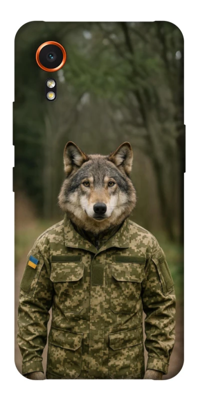 Чехол на Samsung Galaxy Xcover7 Волк защитник фото 1 из 1