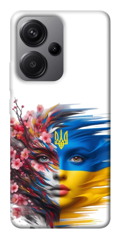 Чехол на Xiaomi Redmi Note 13 Pro+ Flowering Ukraine фото 1 из 1