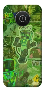 Чохол на Nokia X10 / X20 Dandysworld tv green theme фото 1 з 1