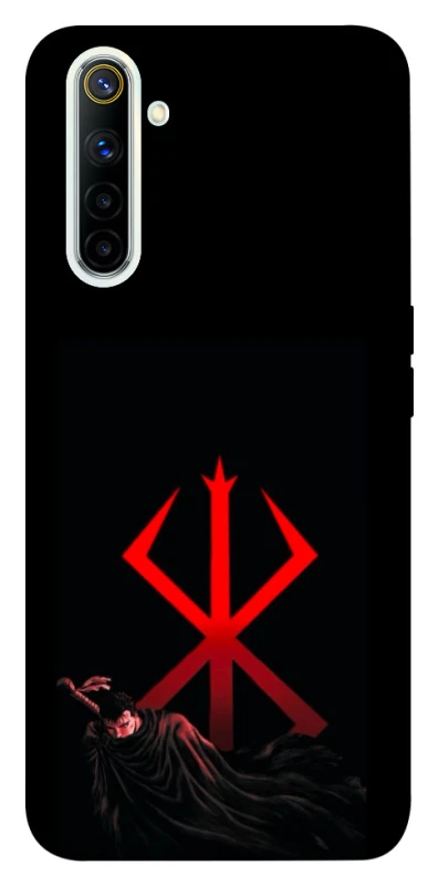 Чохол на Realme 6 Berserk Red Logo фото 1 з 1