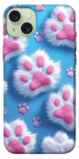 Чехол на Apple iPhone 15 Plus (6.7") Cat paw фото 1 из 1