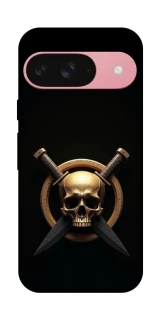Чехол на Google Pixel 9 Golden Skull фото 1 из 1