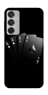 Чехол на Samsung Galaxy M35 Black Cards фото 1 из 1