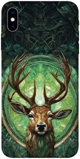 Чехол на Apple iPhone X (5.8") Скандинавский олень фото 1 из 1