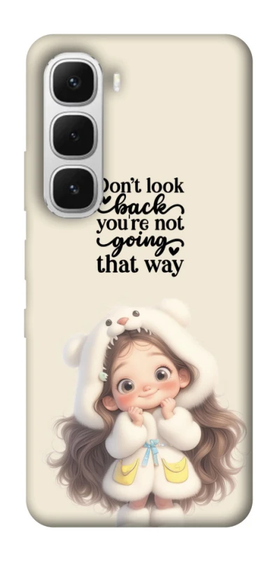 Чохол на Infinix Hot 60i Don't look back фото 1 з 1
