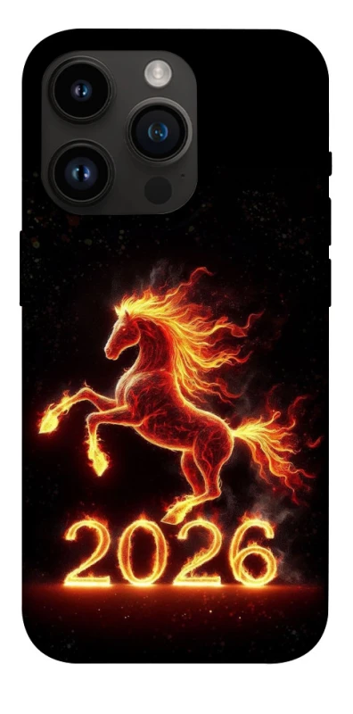 Чохол на Apple iPhone 14 Pro (6.1") Red Fire Horse ver.1 фото 1 з 1