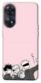 Чехол на Oppo Reno 8T 4G jujutsu kaisen v1 фото 1 из 1