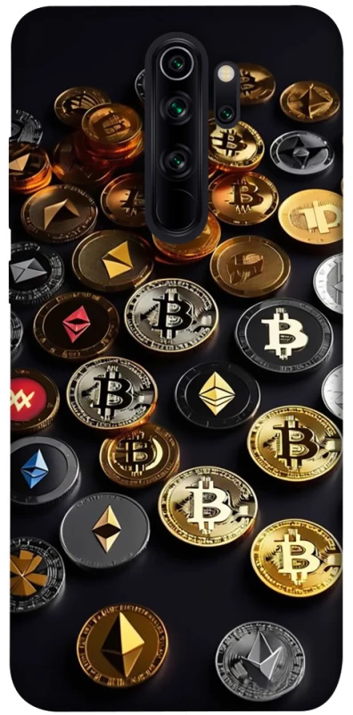Чехол на Xiaomi Redmi Note 8 Pro Many coins фото 1 из 1