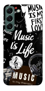 Чехол на Samsung Galaxy S22 Music is Life фото 1 из 1