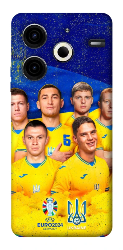 Чехол на TECNO Pova 6 Neo (LI6) Сбоная Украины v2 фото 1 из 1