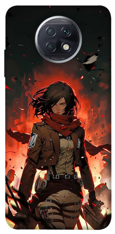 Чехол на Xiaomi Redmi Note 9 5G / Note 9T Mikasa v2 фото 1 из 1