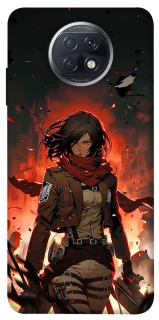 Чехол на Xiaomi Redmi Note 9 5G / Note 9T Mikasa v2 фото 1 из 1