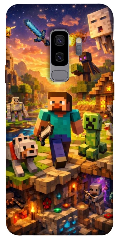 Чохол на Samsung Galaxy S9+ Minecraft v6 фото 1 з 1