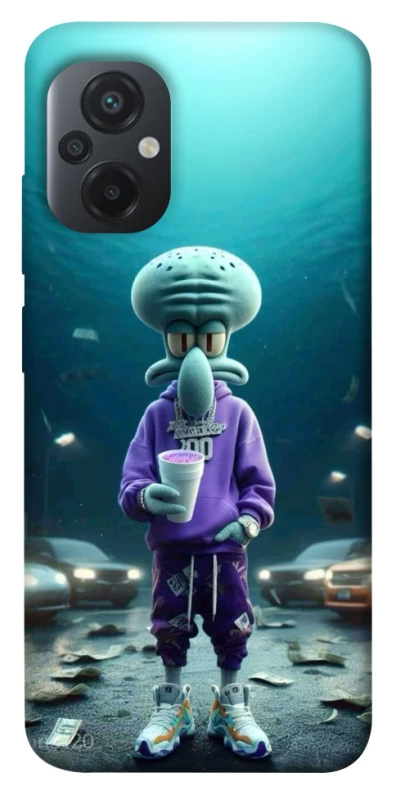 Чохол на Xiaomi Poco M5 Сквідвард фото 1 з 1