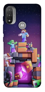 Чохол на Motorola Moto E20 Minecraft aesthetics фото 1 з 1