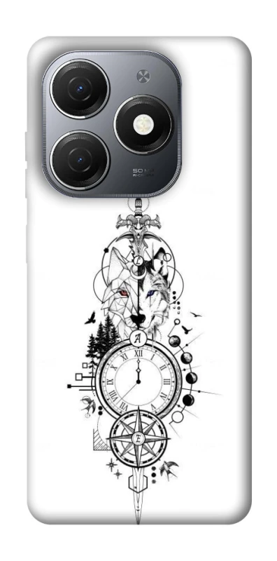 Чехол на TECNO Spark 20 Tattoo ver.8 фото 1 из 1