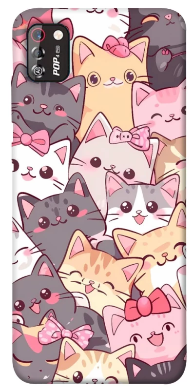 Чохол на TECNO POP 4 Pro Cute Cat фото 1 з 1
