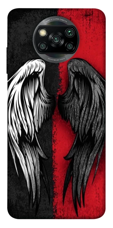 Чехол на Xiaomi Poco X3 NFC / Poco X3 Pro Angel and Devil фото 1 из 1