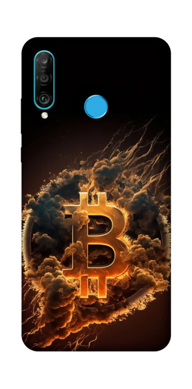Чохол на Huawei P30 lite Smoky Bitcoin фото 1 з 1