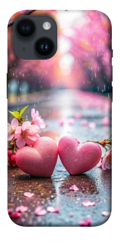 Чехол на Apple iPhone 14 (6.1") Pink heart фото 1 из 1