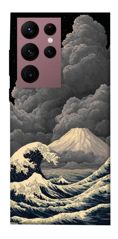 Чехол на Samsung Galaxy S22 Ultra Japan mountains фото 1 из 1