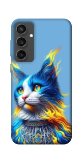 Чехол на Samsung Galaxy S24 FE Кот патриот фото 1 из 1