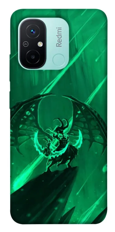 Чехол на Xiaomi Redmi 12C / Poco C55 Warcraft Illidan фото 1 из 1