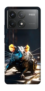 Чехол на Xiaomi Poco F6 Pro Cyber rat фото 1 из 1