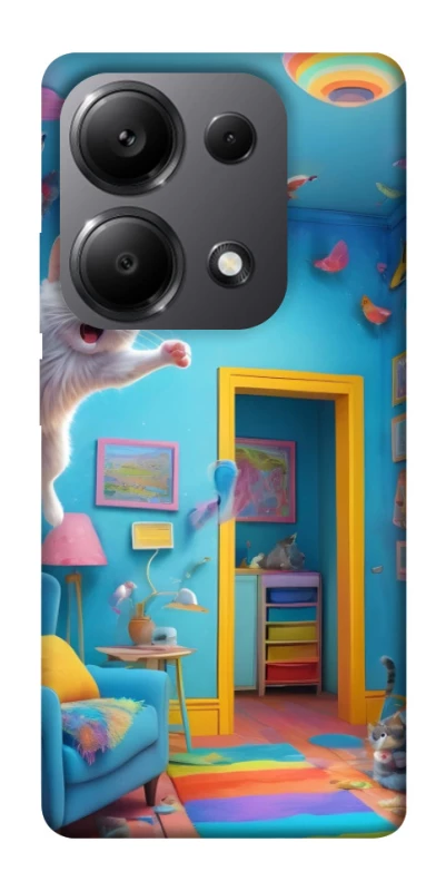 Чохол на Xiaomi Redmi Note 13 Pro 5G crazy cat фото 1 з 1