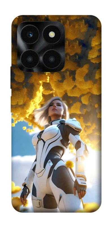 Чохол на Huawei Honor X6a Cyber space girl ver.3 фото 1 з 1