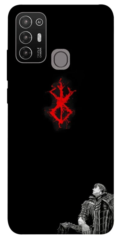 Чехол на ZTE Blade A52 berserk black фото 1 из 1