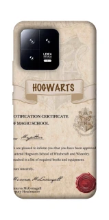 Чохол на Xiaomi 13 The Hogwarts acceptance letter фото 1 з 1